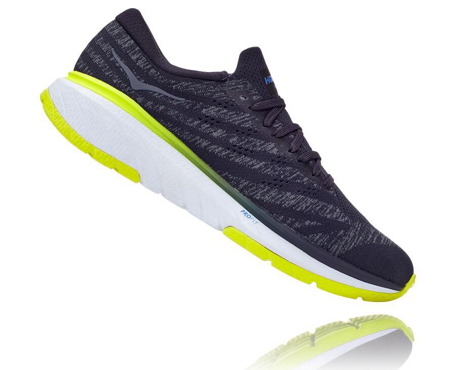 Hoka One One Hardloopschoenen Heren - Cavu 3 - Donkerblauw - DC2854793